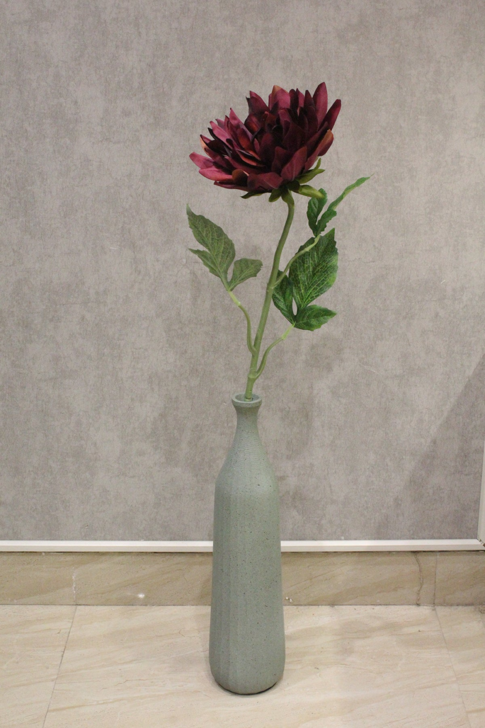 Silk Single Stem Dahlia Artificial Flower Stick For Home Decors - Image 4