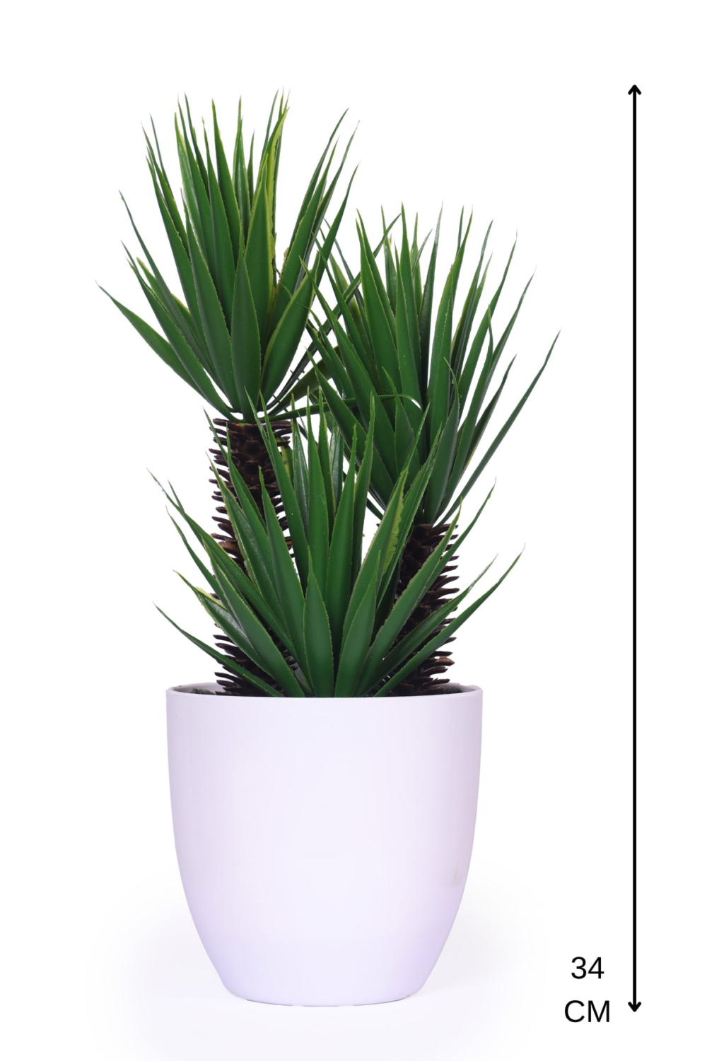 Artificial Palm Plant Bonsai For Home Decors (Pack Of 1, 13 Inch) - Image 2
