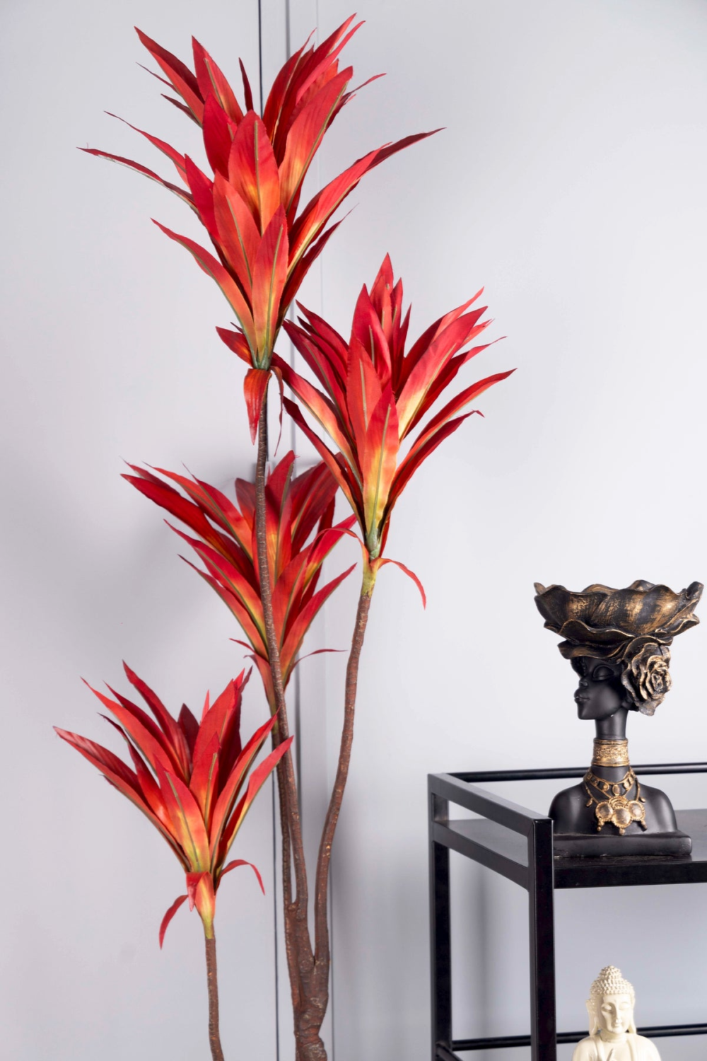 Pollination Decorative Artificial Dracaena Plant Without Pot ( Pack Of 1 ) 5FT - Image 9