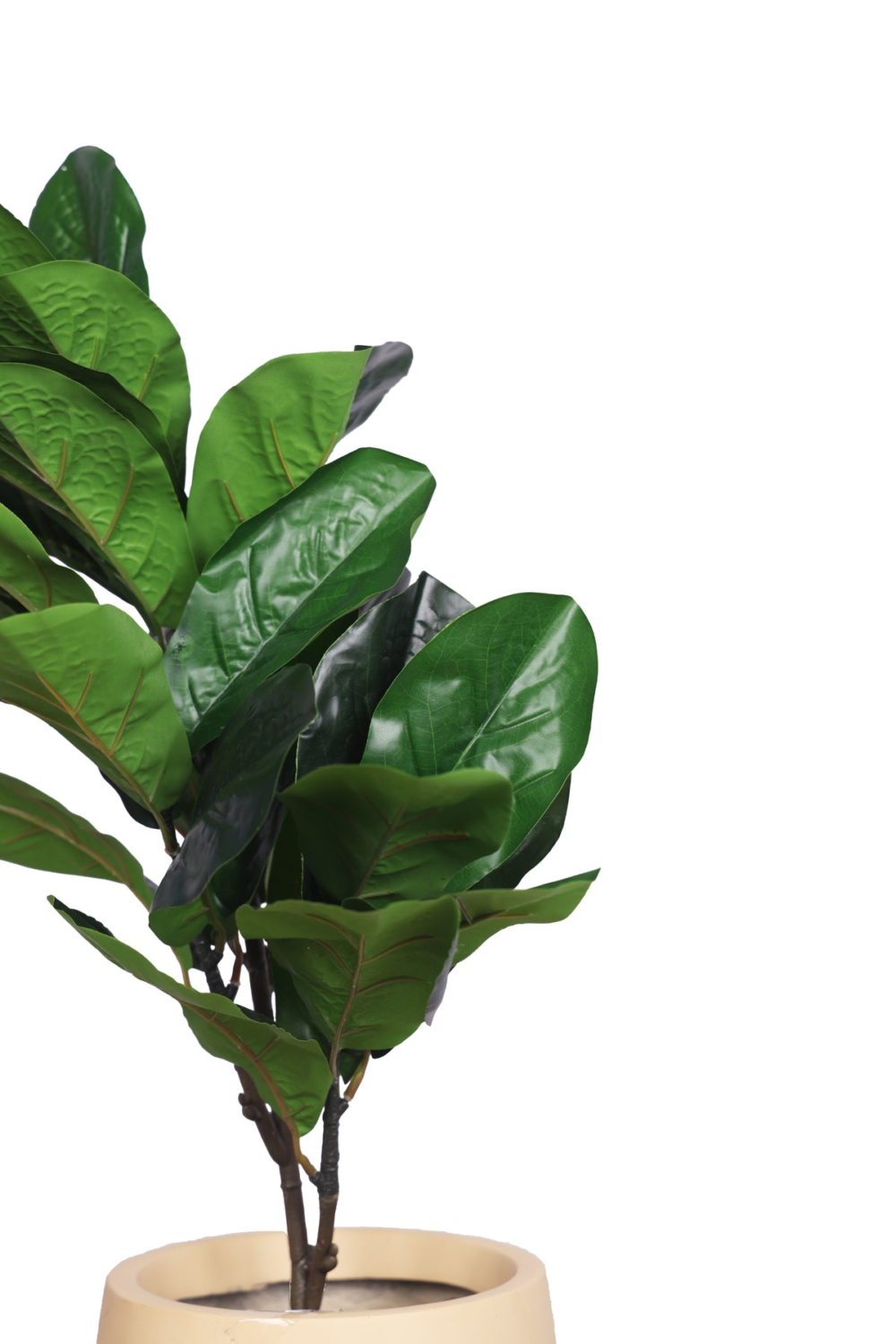 Gardenia Rubber Artificial Plant Without pot - Image 2