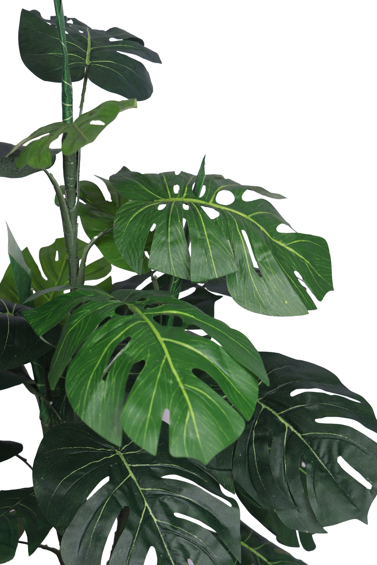 Green Split Philo Artificial Plant Without Pot 3 Feet - Image 2