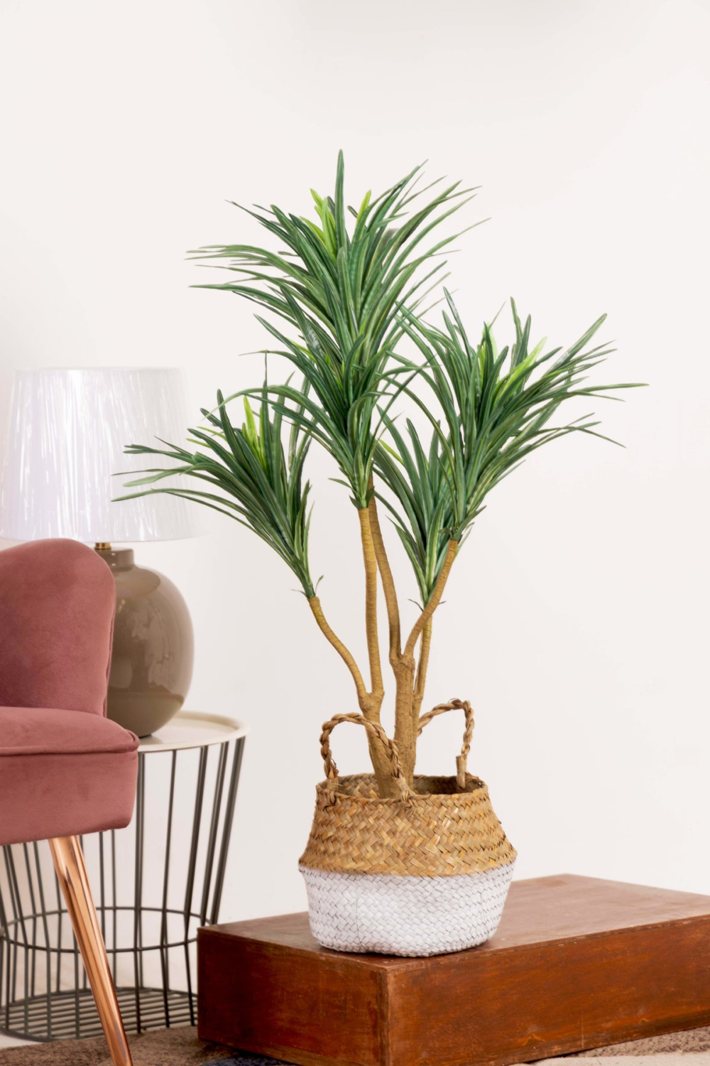 Artificial Yucca Plant Without Pot (Pack of 1) Green - Image 3