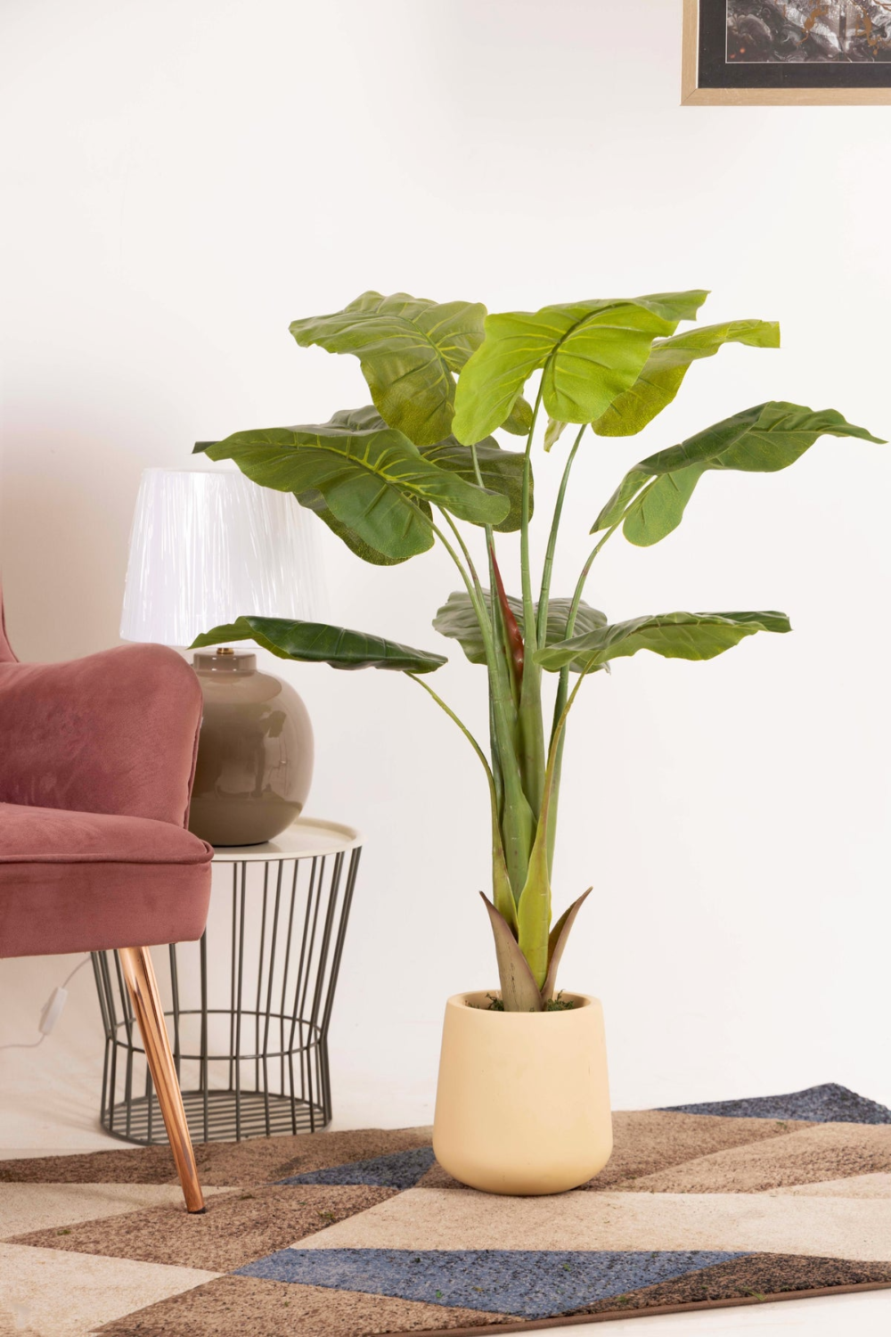 Pollination Artificial Philodendron Plant Without Pot (3 FT)