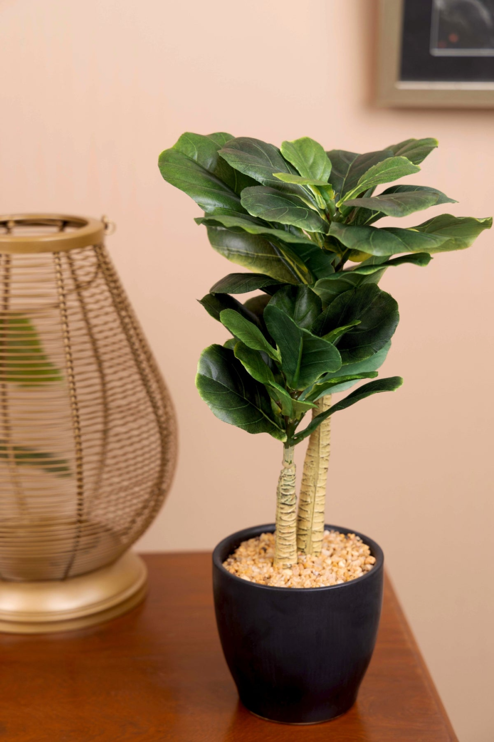 Pollination Artificial Bonsai With Ceramic Pot For Home Decoration (Pack Of 1 , 16 Inch) - Image 3