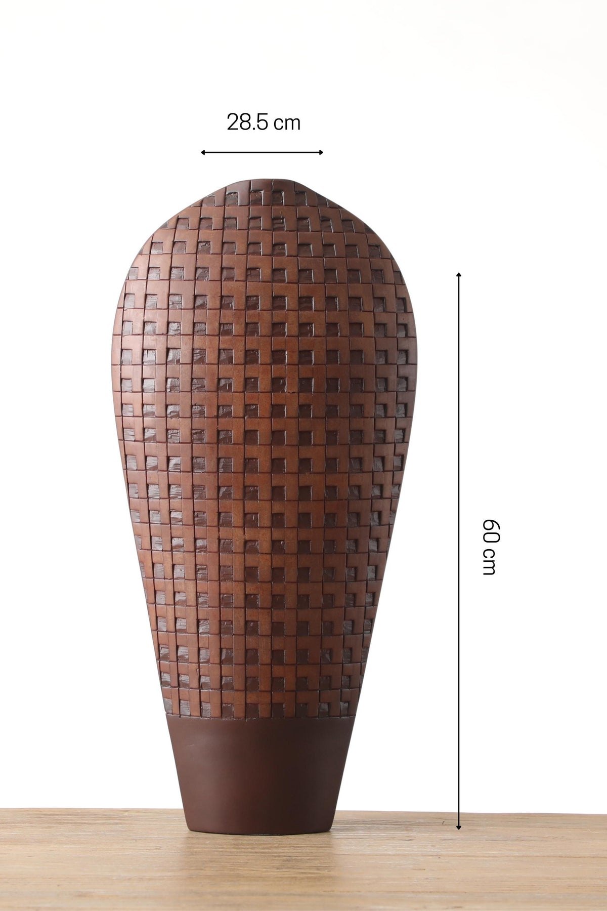 Unique Style Oval Shape Resin Vase For Your Home Or Office Decor - Image 3