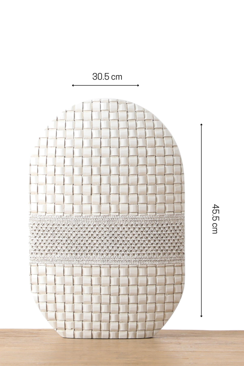 Modern Style U Shape Design Resin Vase For Your Home Or Office Decor - Image 8
