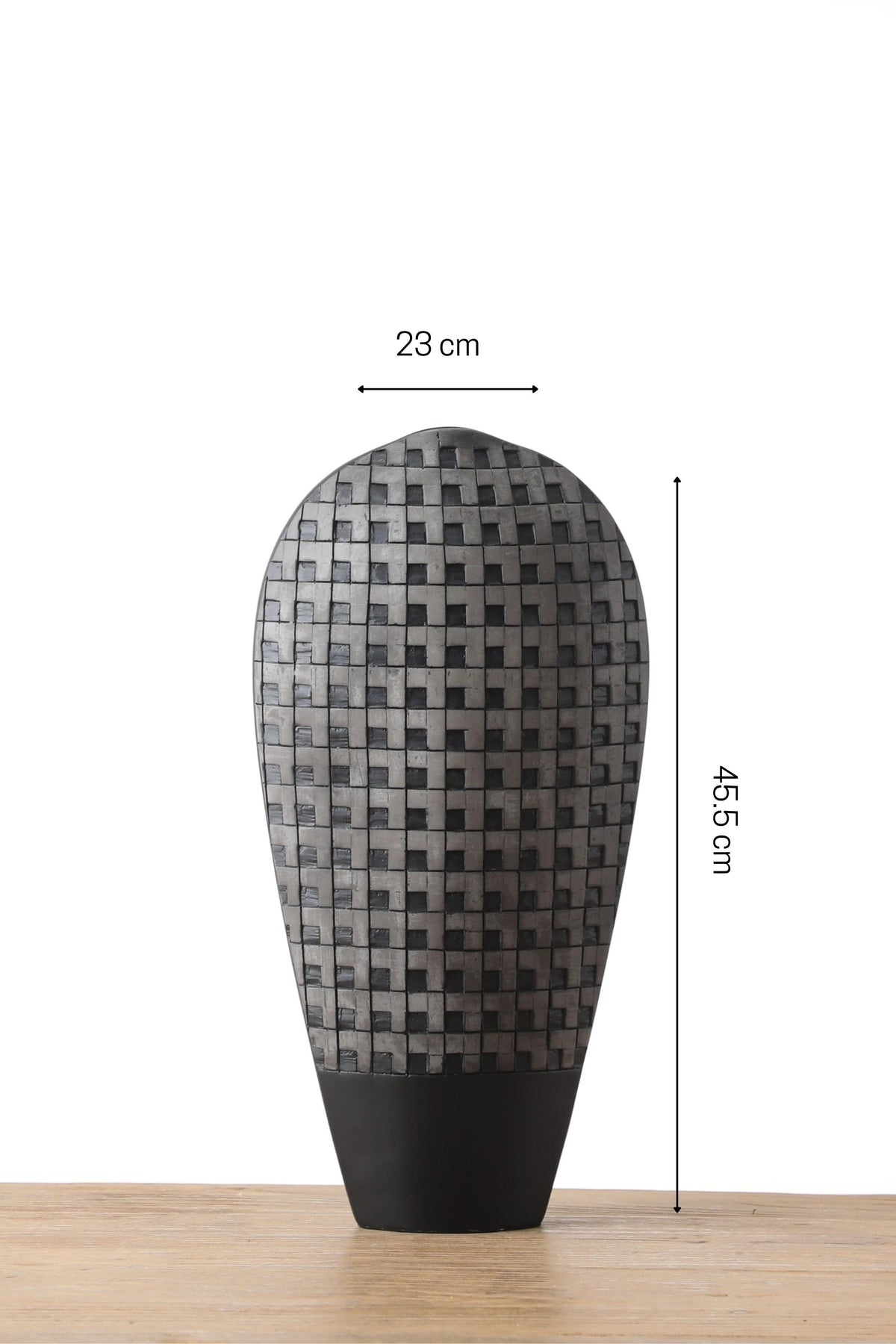 Unique Style Oval Shape Resin Vase For Your Home Or Office Decor - Image 5