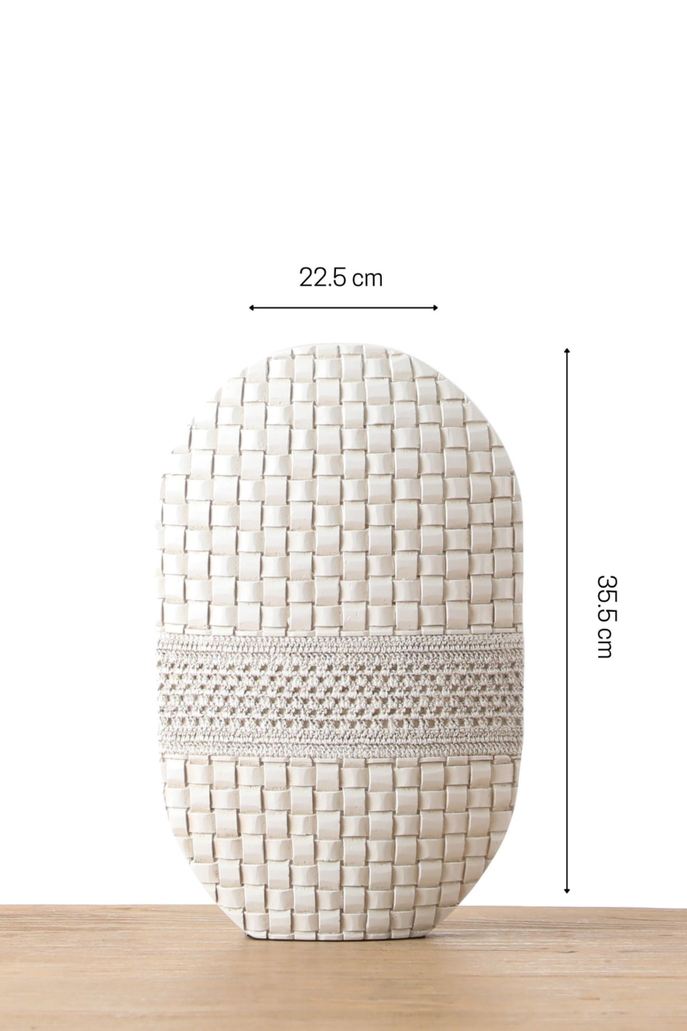 Modern Style U Shape Design Resin Vase For Your Home Or Office Decor - Image 7