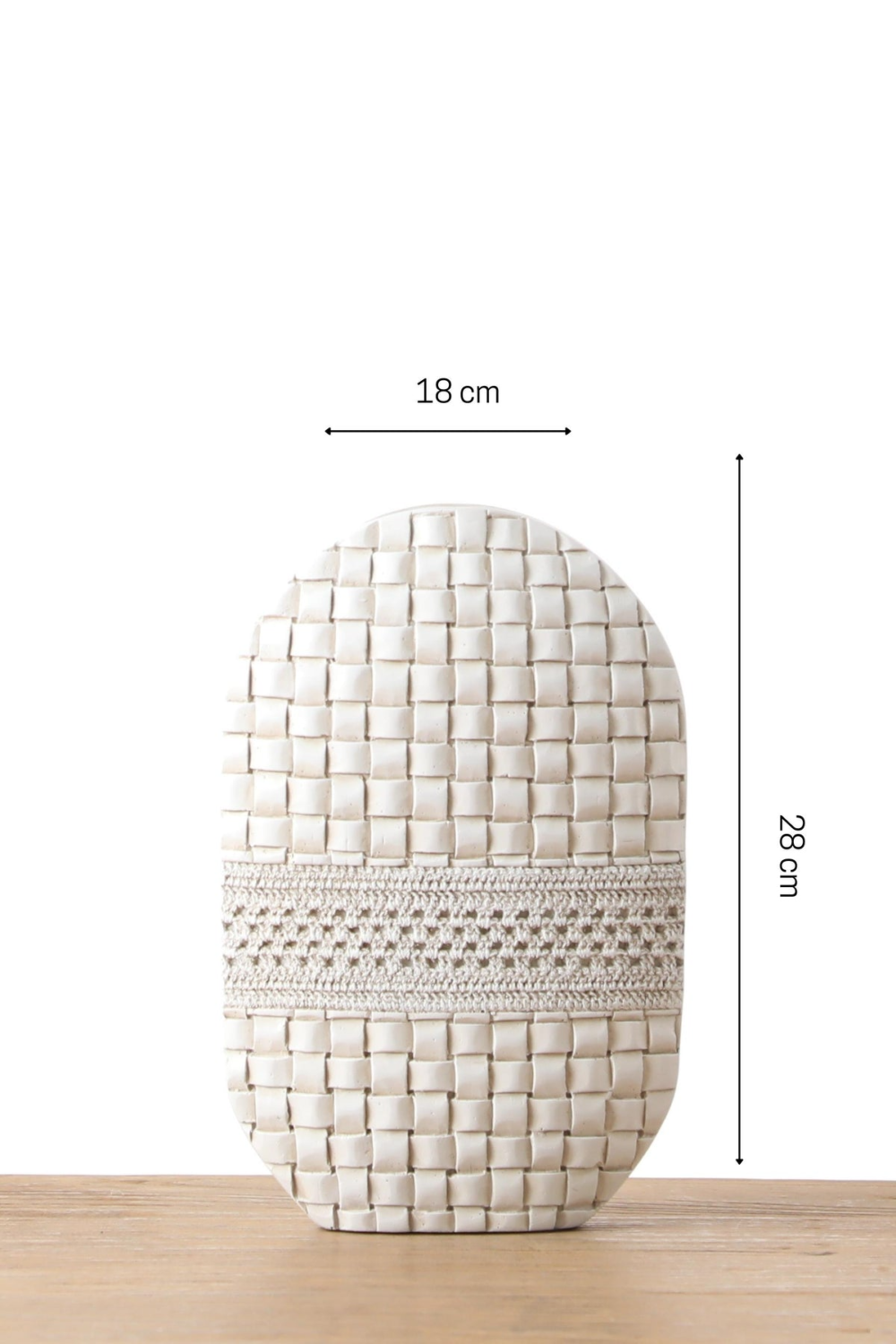 Modern Style U Shape Design Resin Vase For Your Home Or Office Decor - Image 6