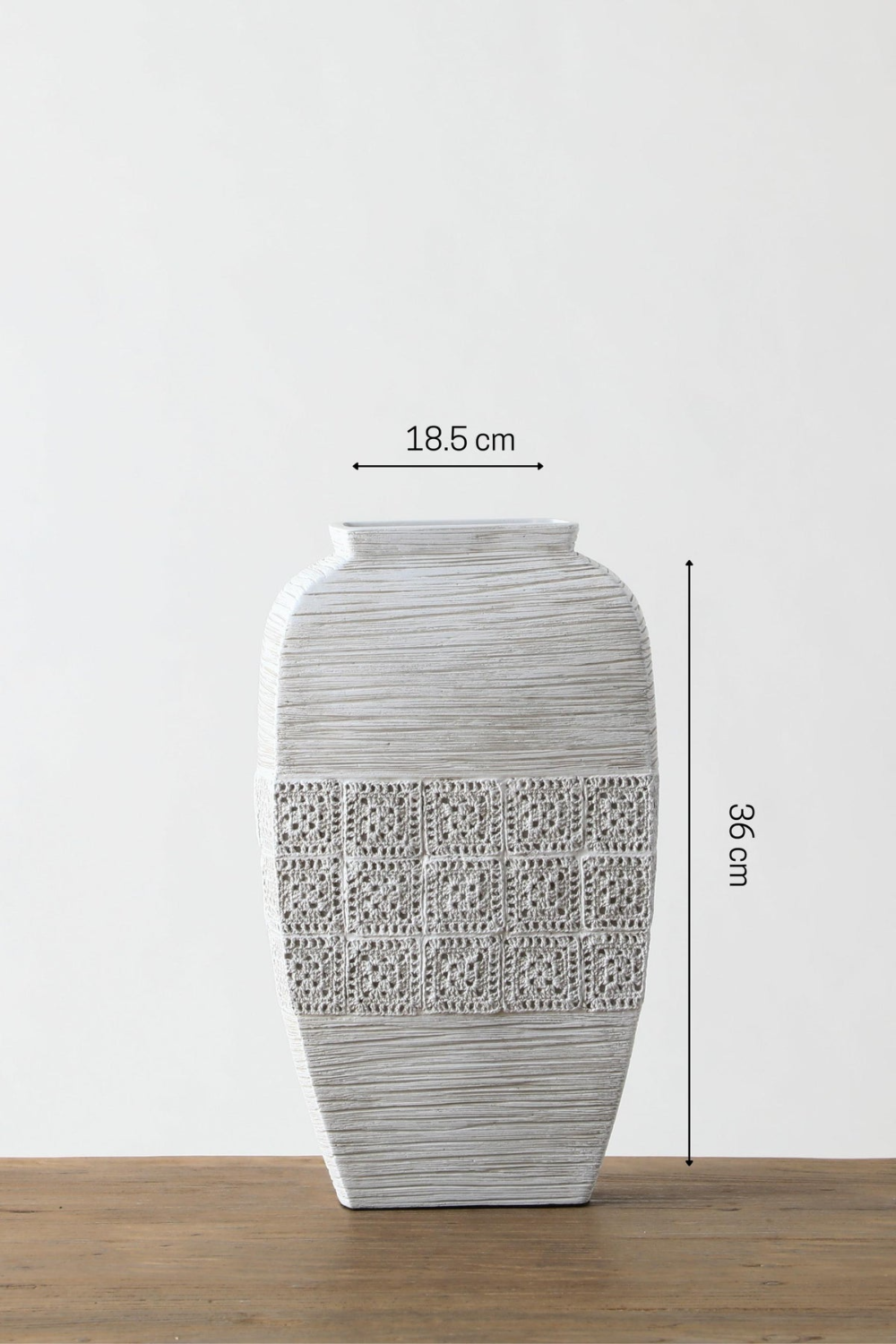 Modern Style Resin Flower Vase For Your Home Or Office Decor - Image 5
