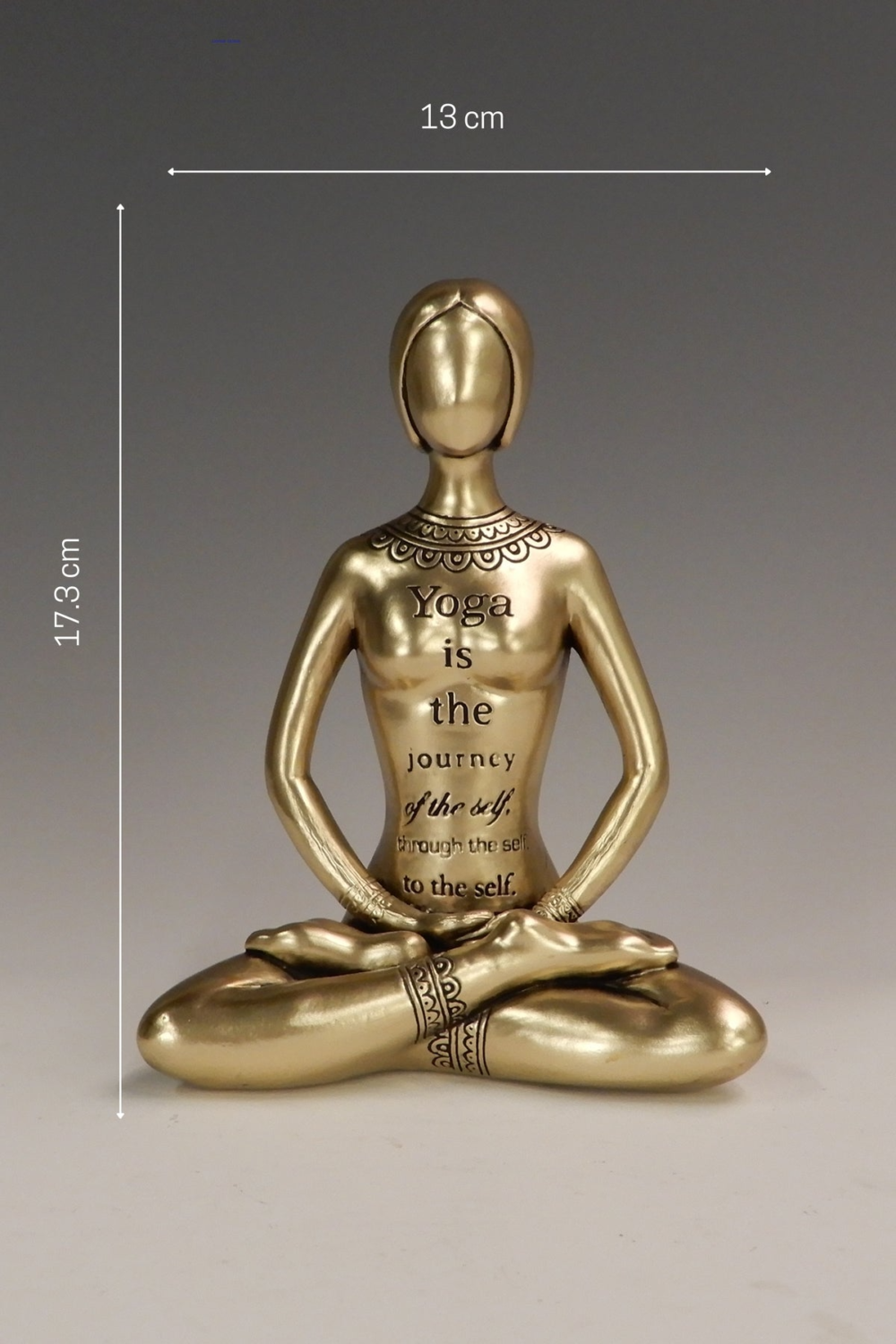 Meditation Yoga Pose Statue for Your Home Or Office Decor - Image 2