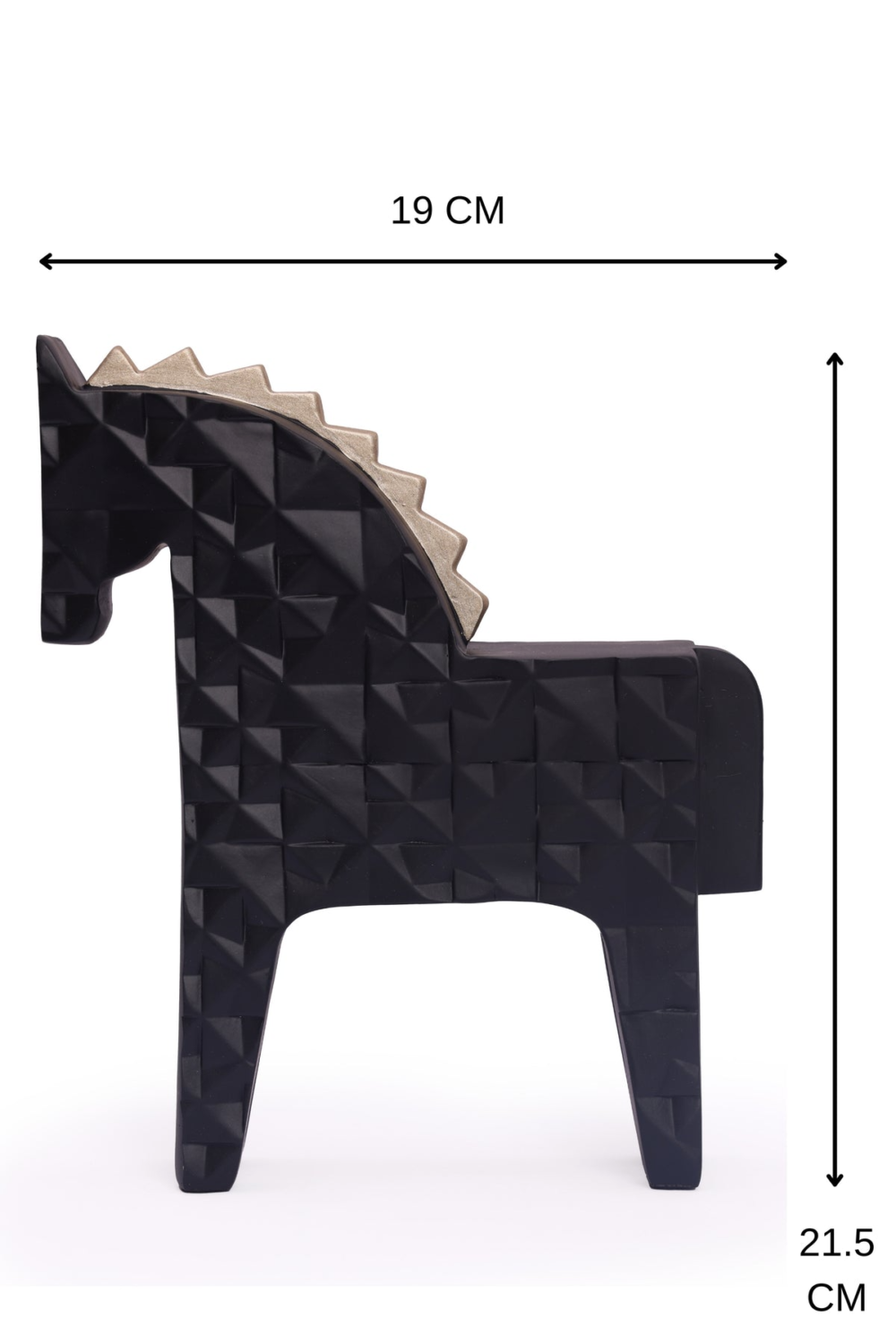 Modern Style Resin Horse Statue For Your Home Or Office Decor - Image 3