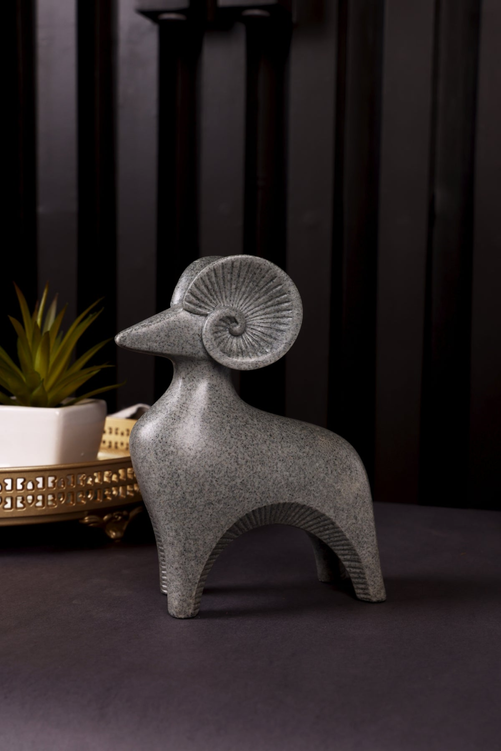 Sheep Statue Sculpture For Your Home Or Office Decor - Image 3