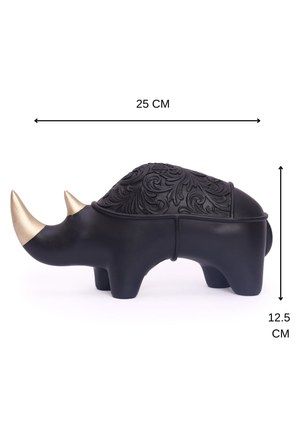 Rhino Sculpture Statue For Your Home Or Office Decor - Image 3