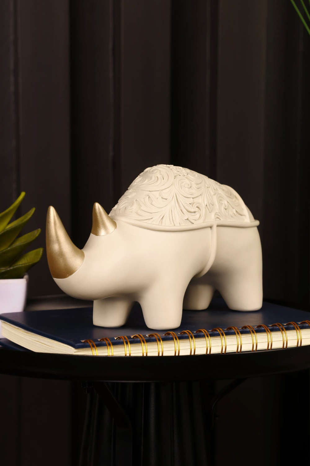 Rhino Sculpture Statue For Your Home Or Office Decor