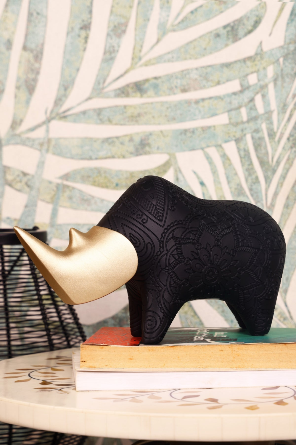 Rhino Unique Style Sculpture Statue For Your Home Or office Decor