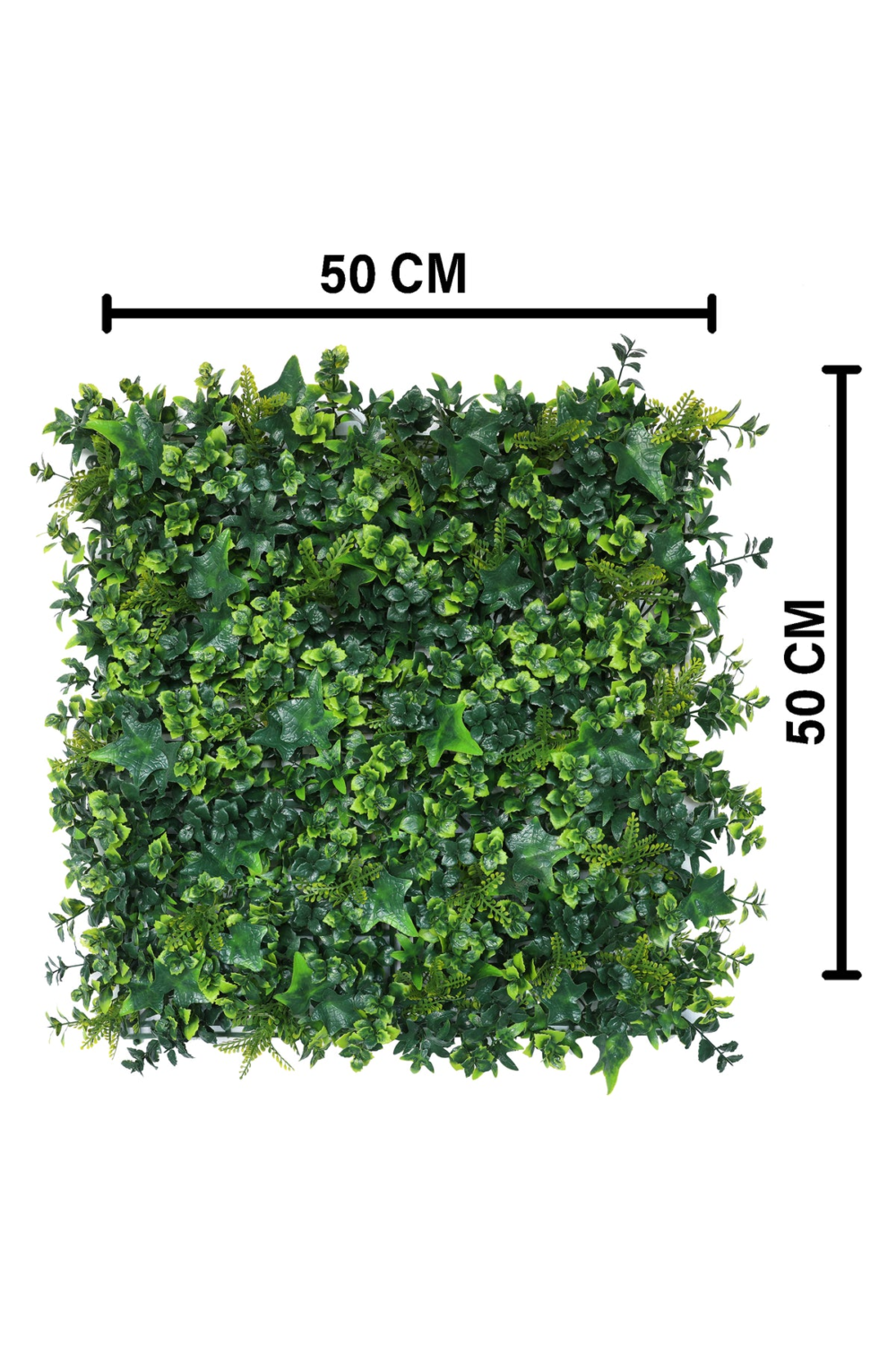 Mixed Ivy Artificial Green Vertical Garden Tiles For Outdoor And Indoor Use ( Pack Of 1 ) - Image 3