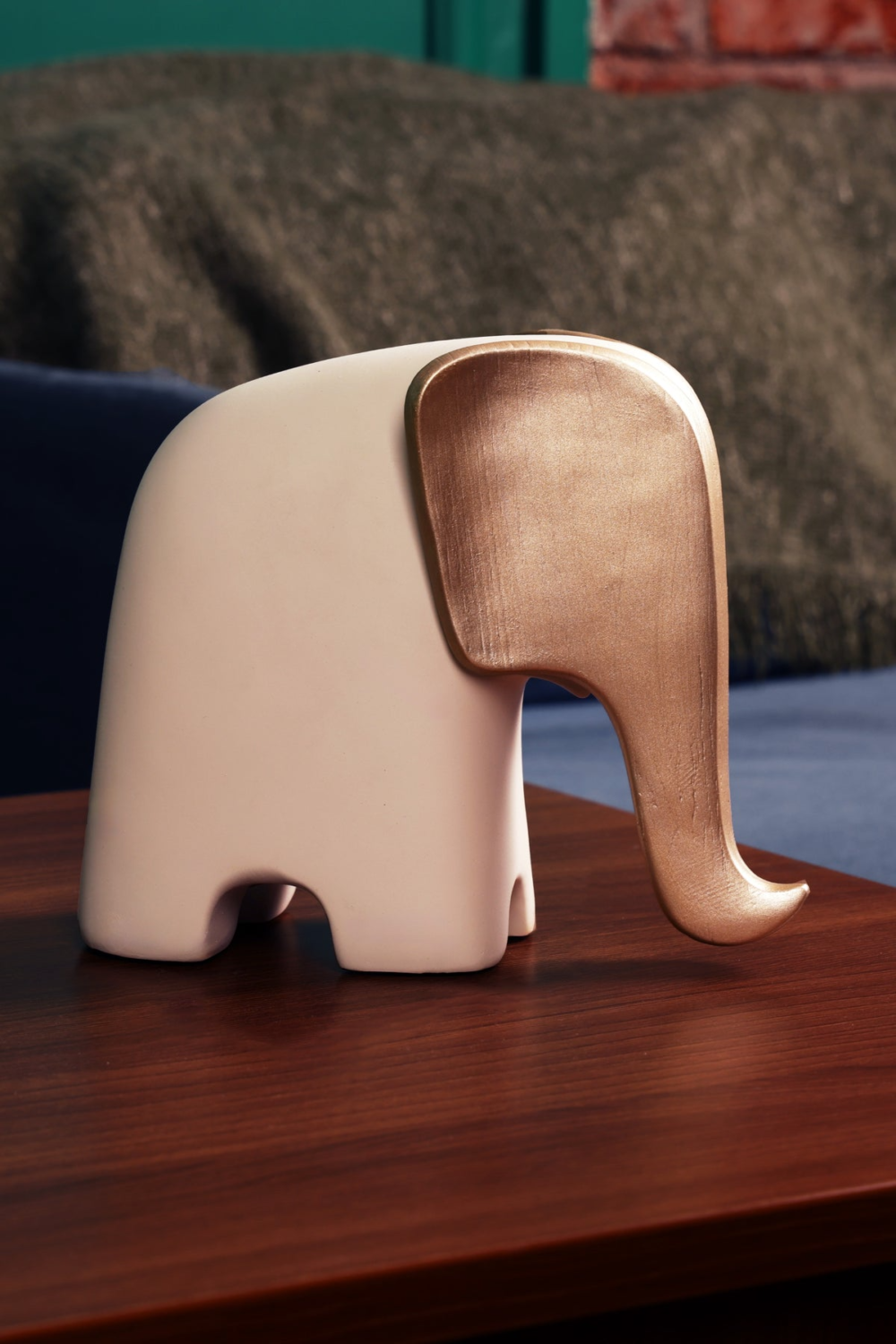 Good Luck Elephant Figurine Statue For Your Home Or Office Decor