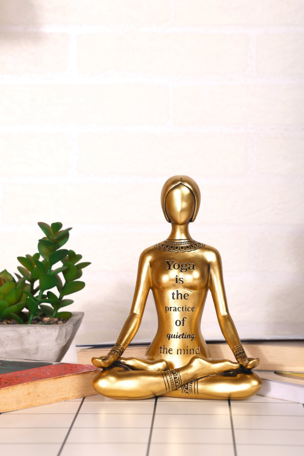 Swastikasan Yoga Pose Statue for Your home Or Office Decor