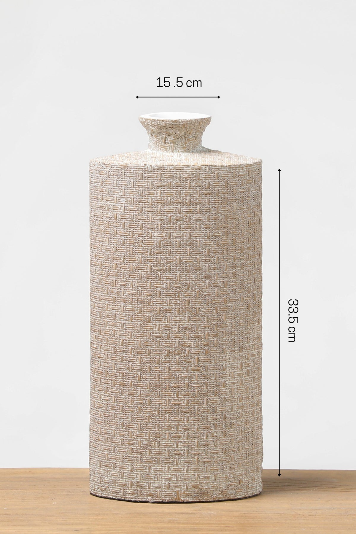 Cylinder Shape Resin Flower Vase for Your Home Or Office Decor - Image 2