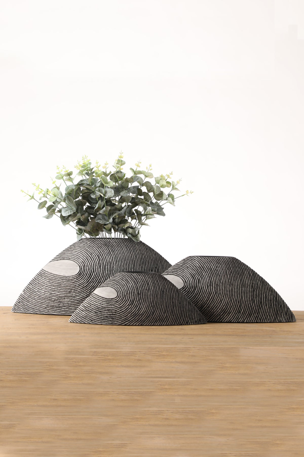 Bowl Shape Resin Flower Vase For Your Home Or Office Decor