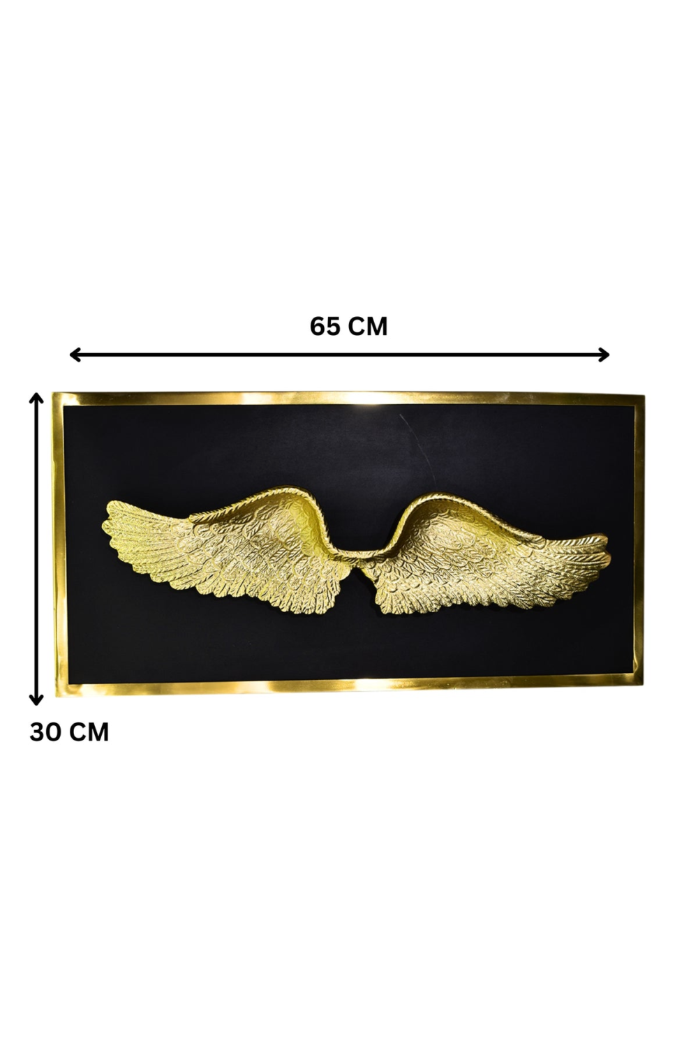 Pollination Majestic Eagle Wings Metal Wall Art - Image 2