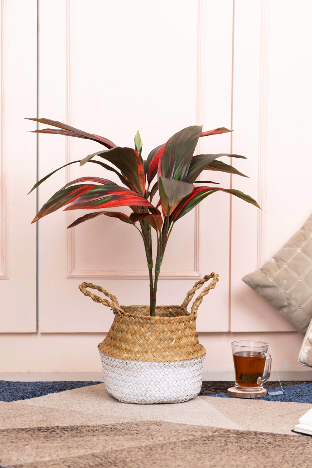 Pollination Real Look Stunning Artificial Dracaena Plant Without Pot ( Pack Of 1, 27 Inch ) - Image 5