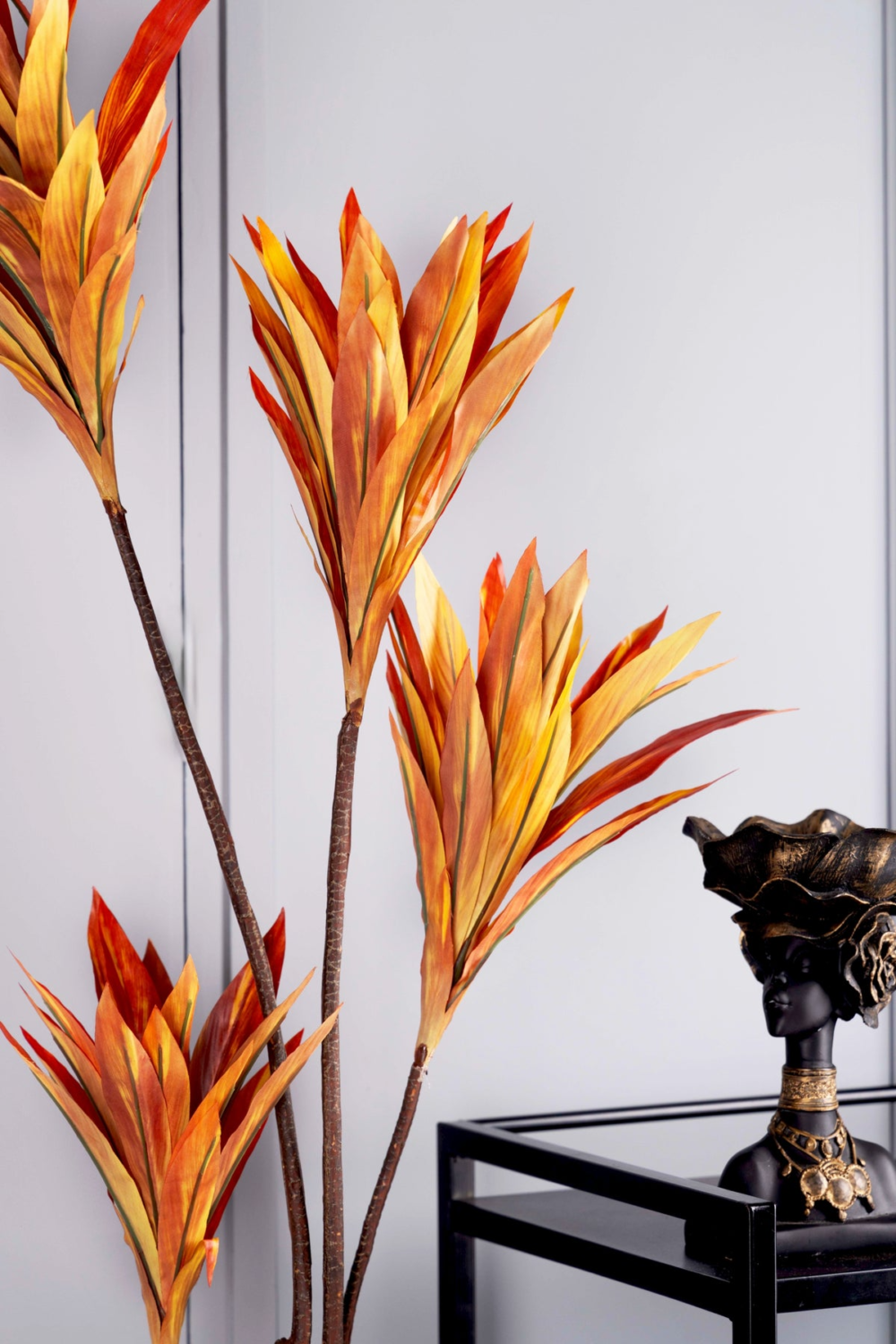 Pollination Decorative Artificial Dracaena Plant Without Pot ( Pack Of 1 ) 5FT - Image 7