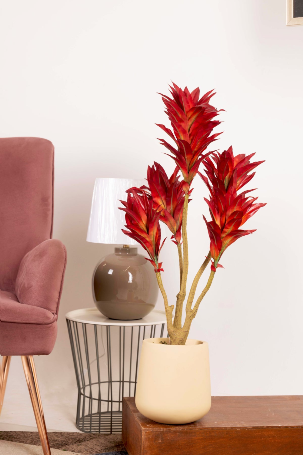 Pollination Attractive Artificial Dracaena Plant Without Pot - Image 3