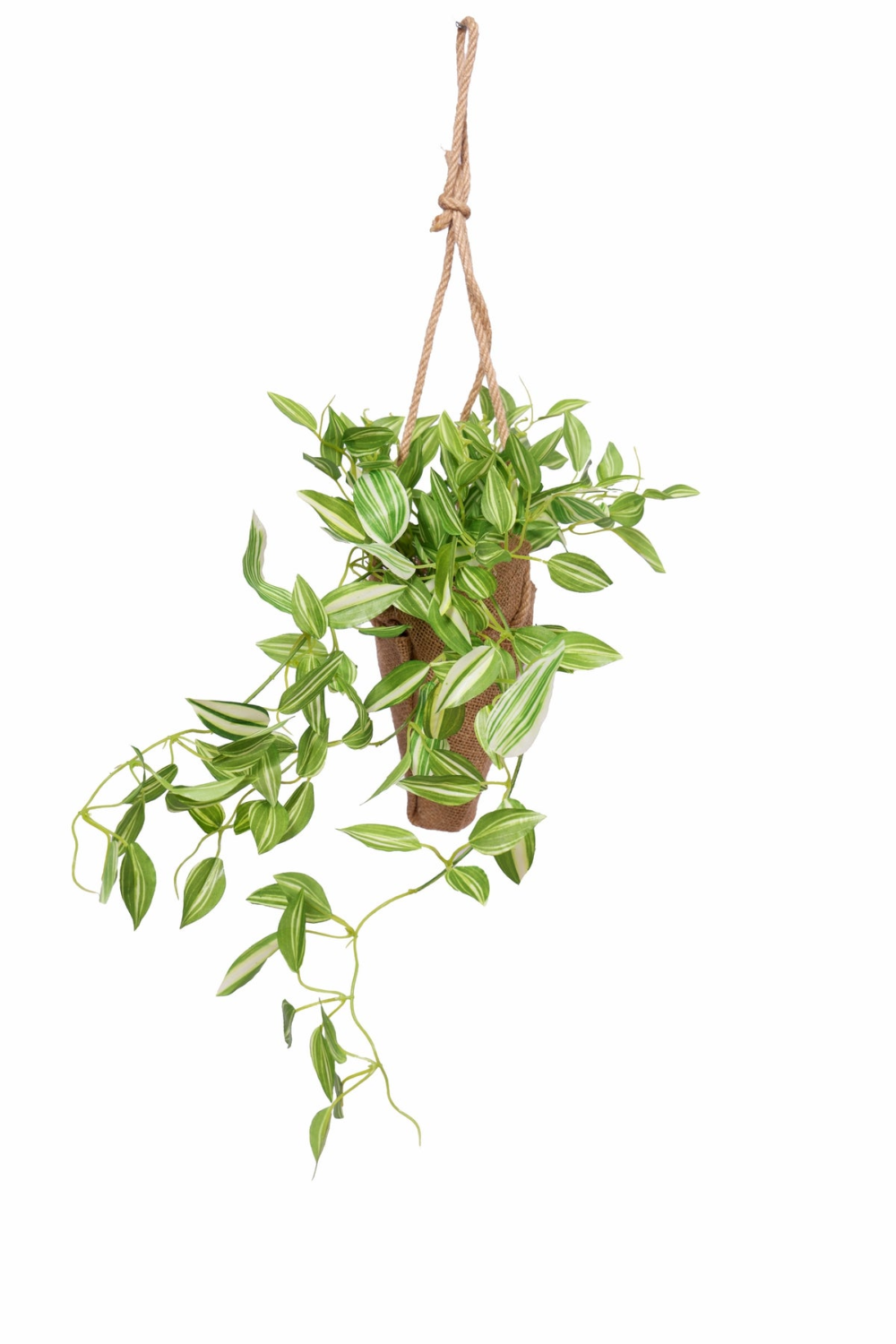 Pollination Artificial Hanging Maple Creeper Bonsai In Jute Bag For Balcony (Pack Of 1) - Image 4