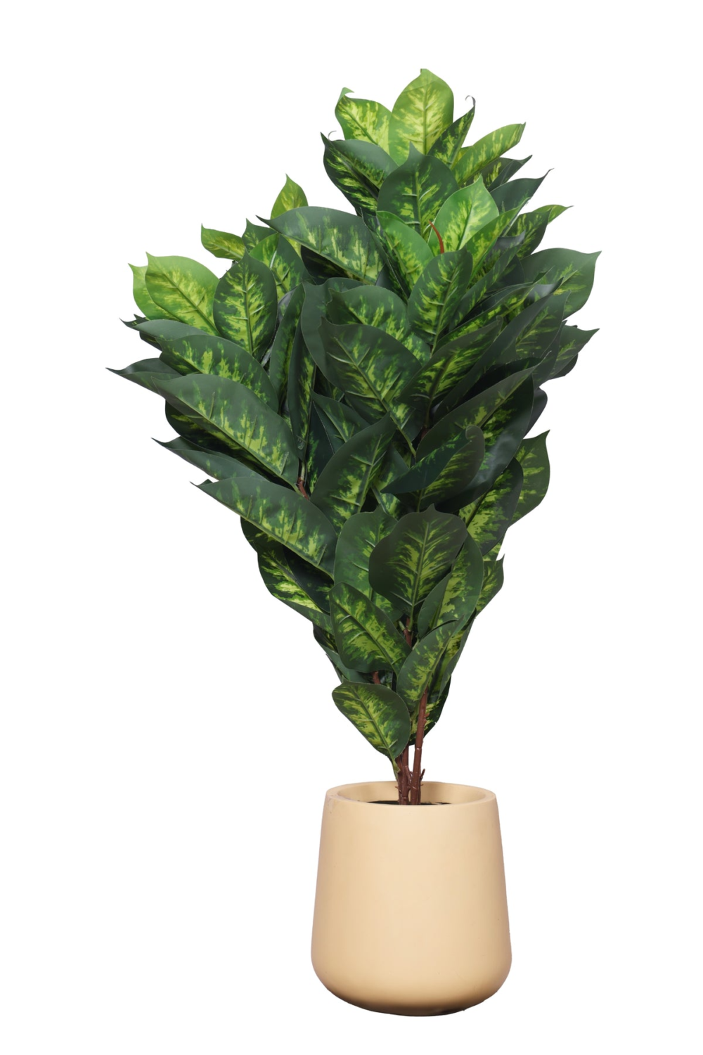 Pollination Artificial Green Plant With Medium Leaves Without Pot ( 3 FT ) - Image 4