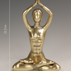 Namaskar Asana Yoga Pose Statue for Your Home Or Office Decor - Image 2